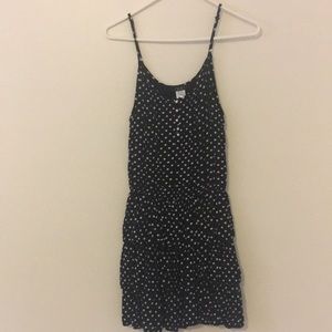 Deb Black/White Polka Dot Mini Dress